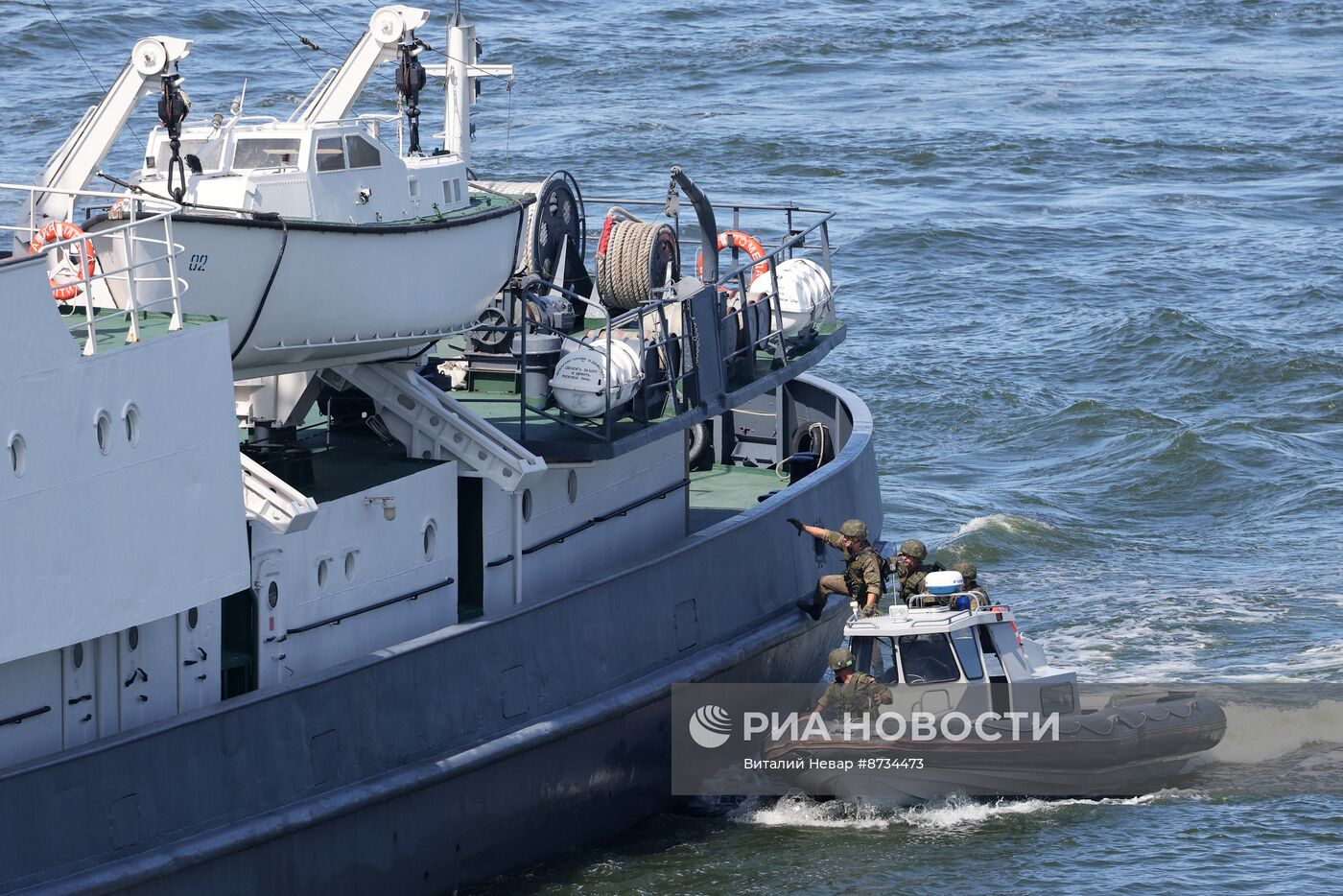 Генеральная репетиция парада ко Дню ВМФ в Балтийске