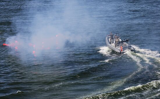 Генеральная репетиция парада ко Дню ВМФ в Балтийске