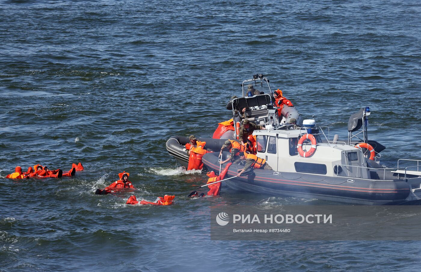 Генеральная репетиция парада ко Дню ВМФ в Балтийске