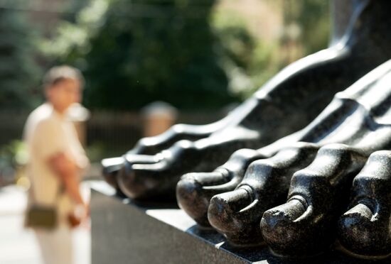 Жаркая погода в Санкт-Петербурге