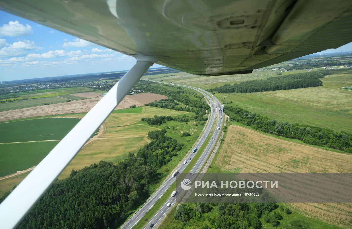 Авиакомпания "Волга -Днепр" обеспечивает мониторинг пожарной безопасности в областях Центрального федерального округа