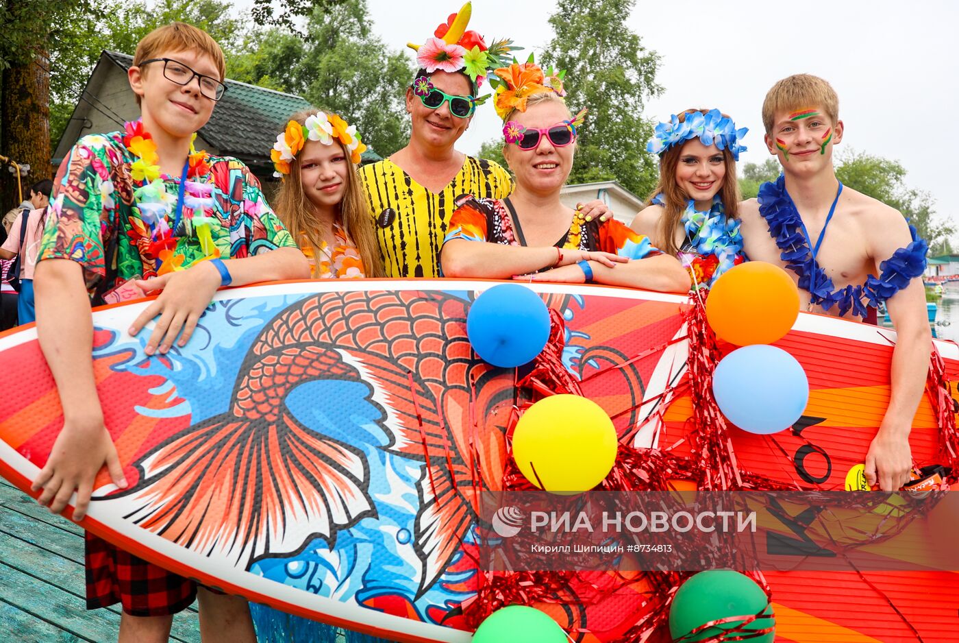 Карнавал сапсёрфинга Baikal SUP в Иркутской области