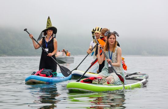 Карнавал сапсёрфинга Baikal SUP в Иркутской области