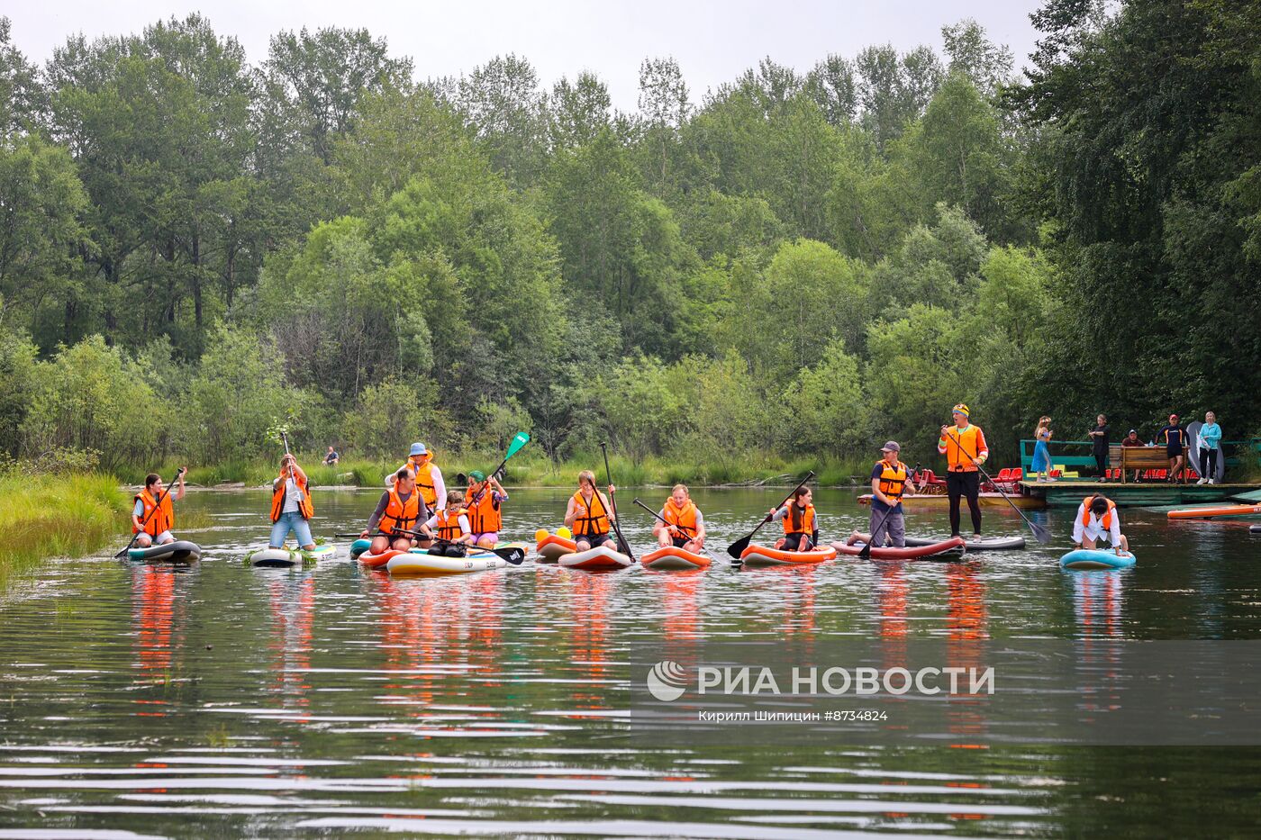 Карнавал сапсёрфинга Baikal SUP в Иркутской области