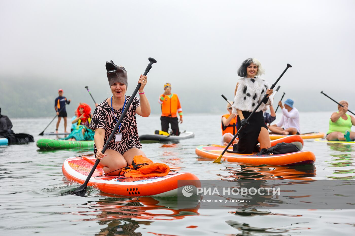 Карнавал сапсёрфинга Baikal SUP в Иркутской области