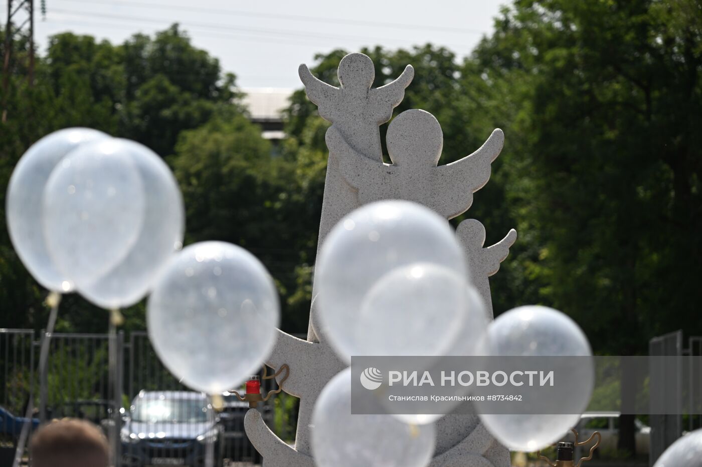 Акции памяти погибших детей Донбасса