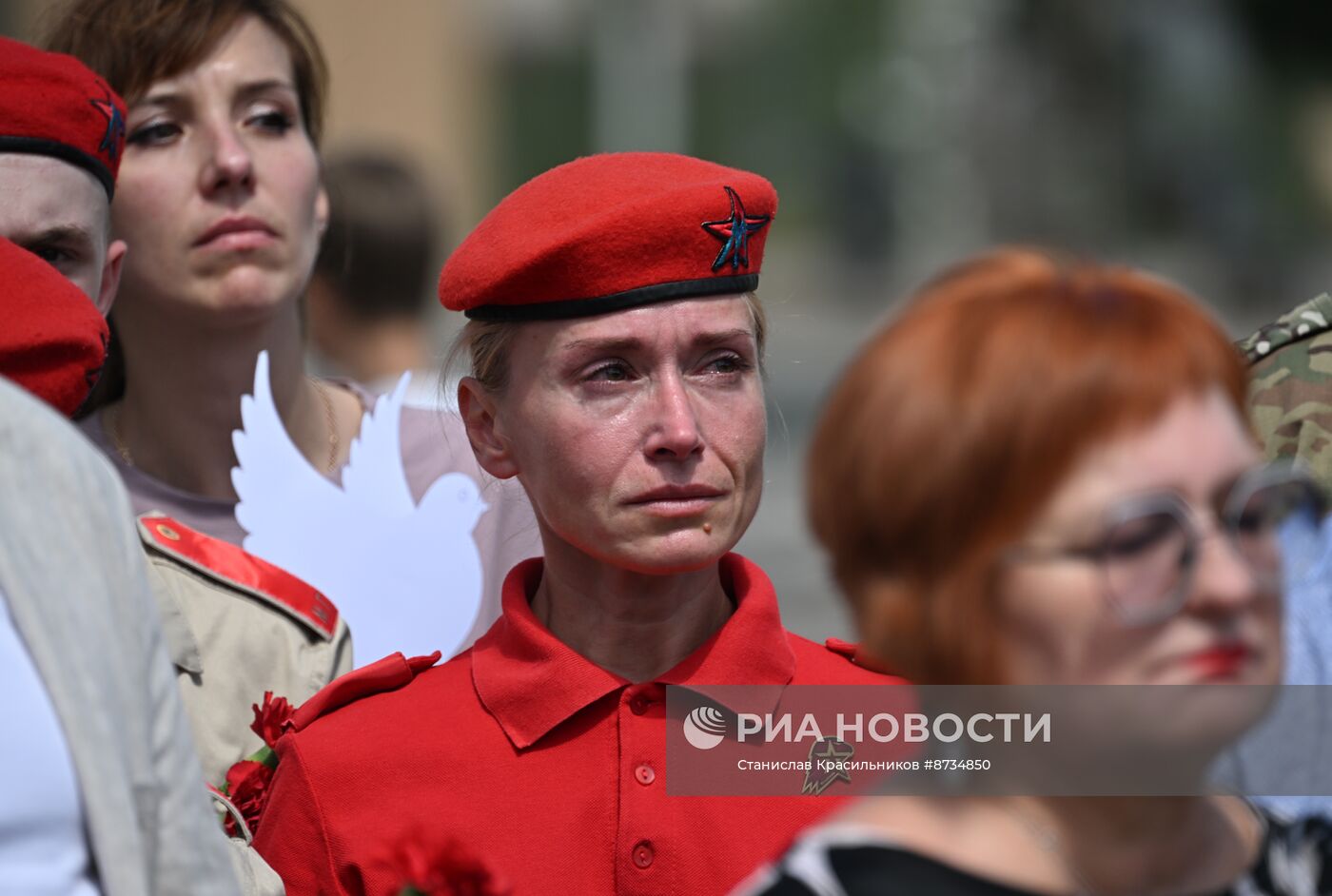 Акции памяти погибших детей Донбасса