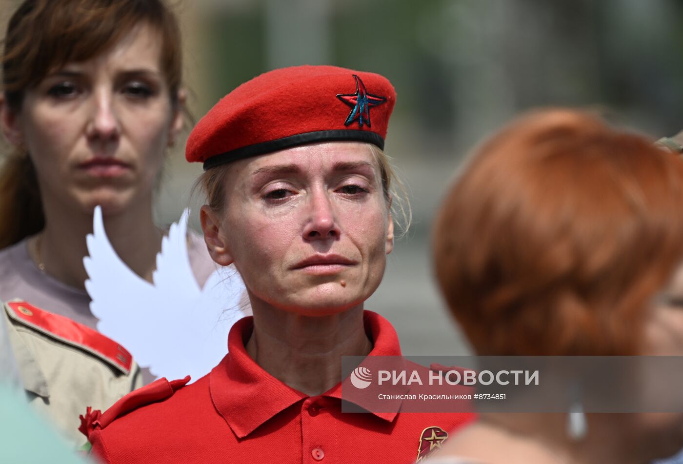 Акции памяти погибших детей Донбасса