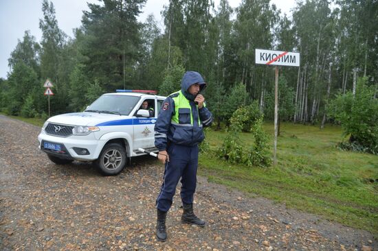 Последствия прорыва дамбы в Челябинской области 