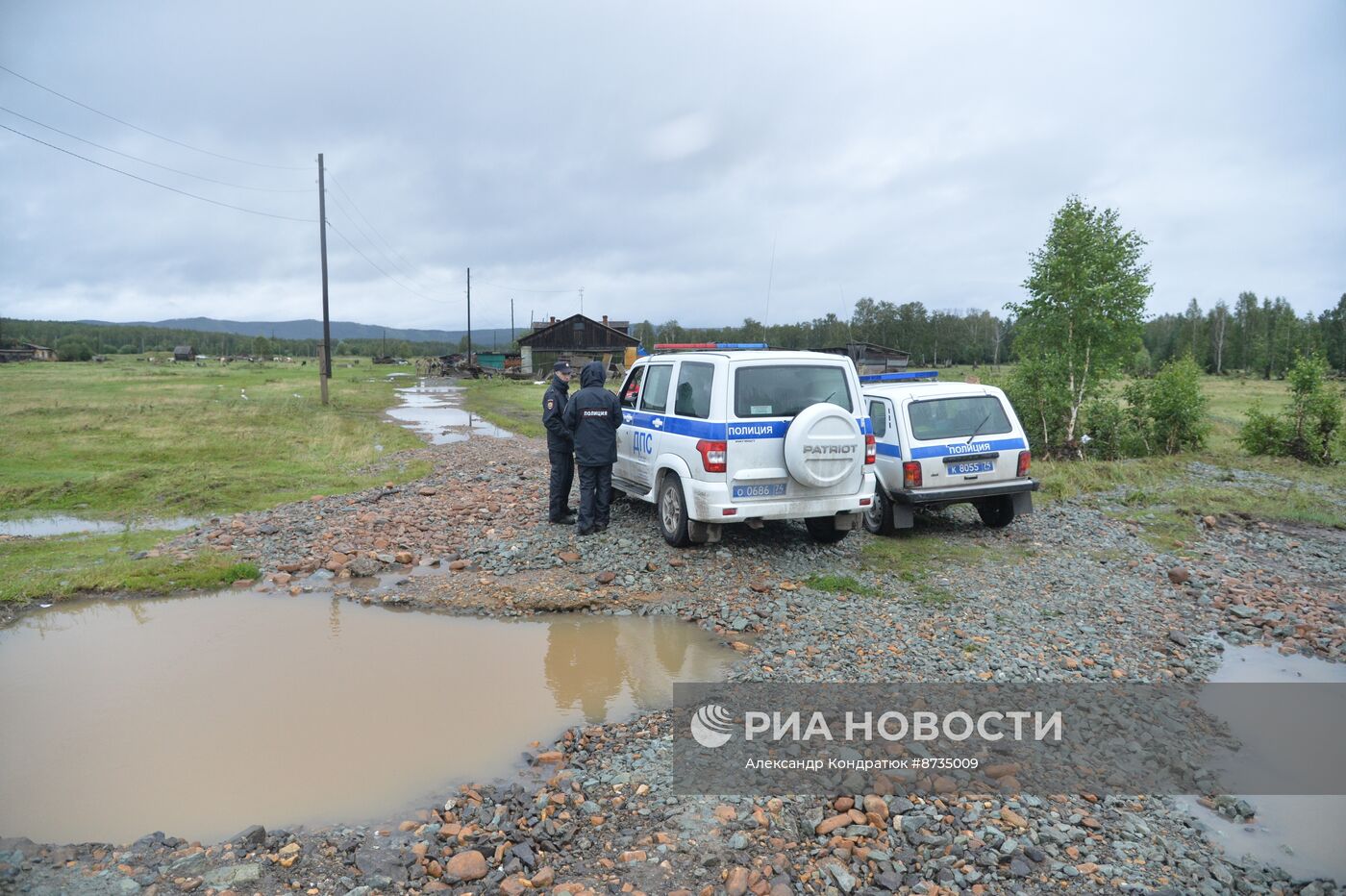 Последствия прорыва дамбы в Челябинской области 