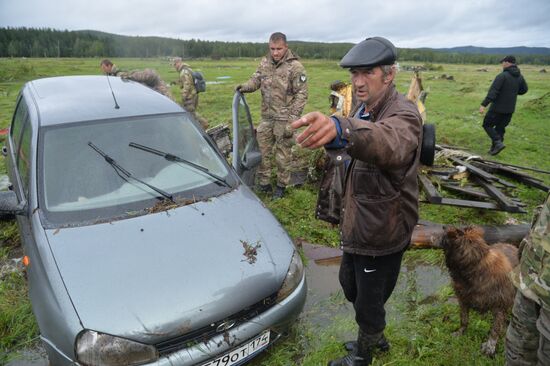 Последствия прорыва дамбы в Челябинской области 