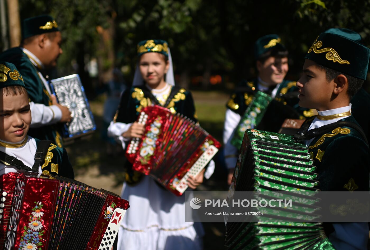 Праздник "Сабантуй" в Омске