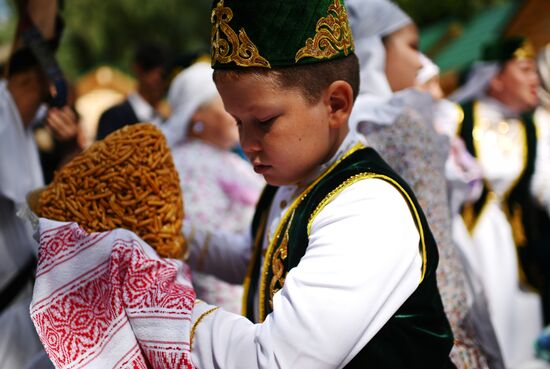 Праздник "Сабантуй" в Омске