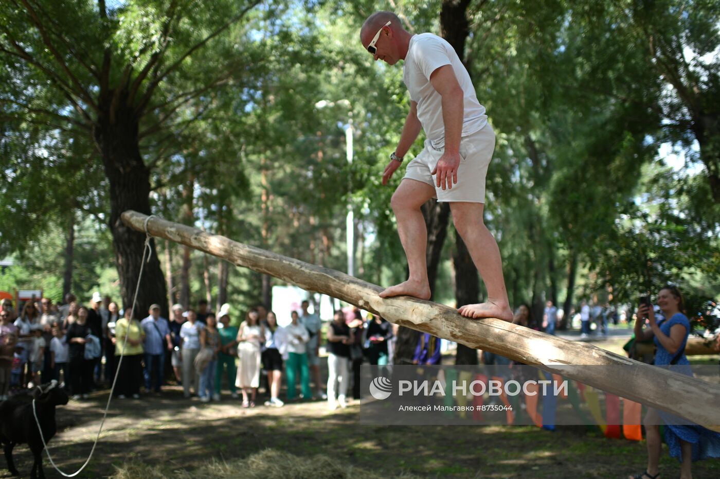 Праздник "Сабантуй" в Омске