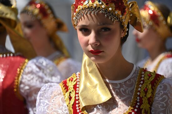 Праздник "Сабантуй" в Омске