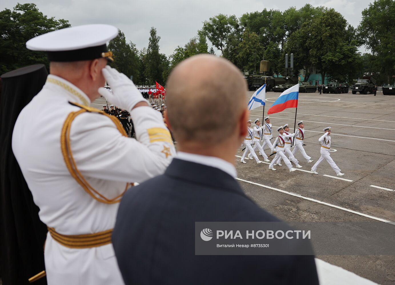 Празднование Дня ВМФ в регионах России