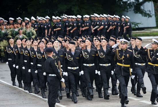 Празднование Дня ВМФ в регионах России