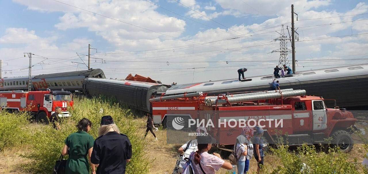 ЧП на железной дороге в Волгоградской области