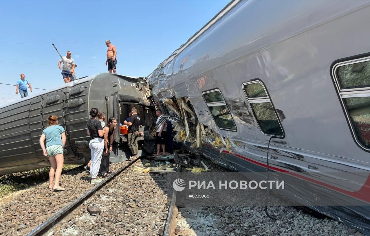 ЧП на железной дороге в Волгоградской области