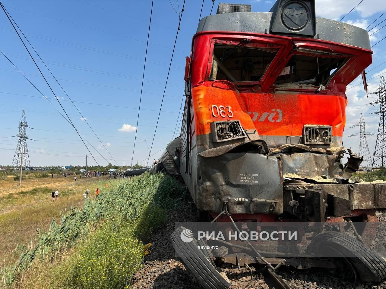 ЧП на железной дороге в Волгоградской области