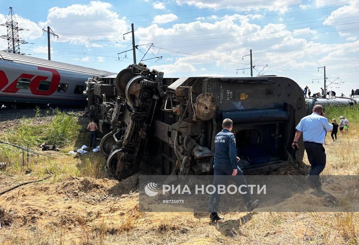 ЧП на железной дороге в Волгоградской области