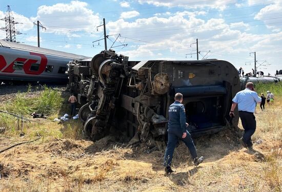 ЧП на железной дороге в Волгоградской области