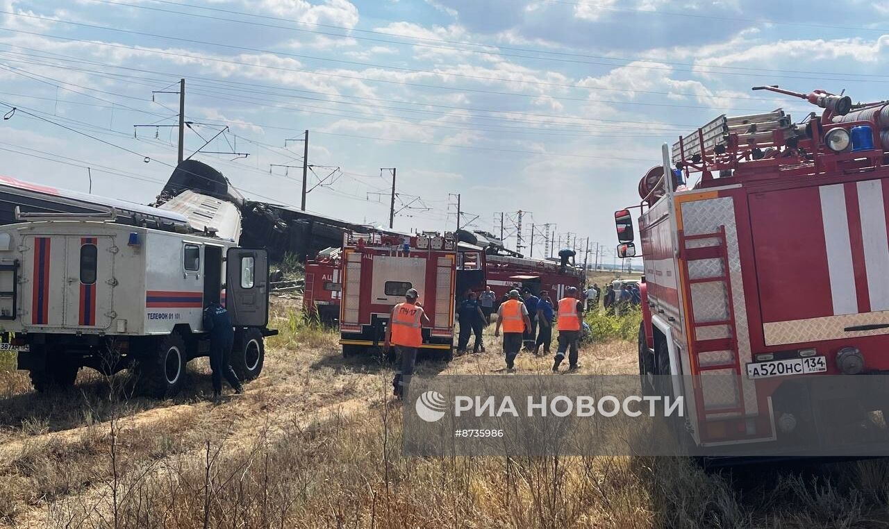 ЧП на железной дороге в Волгоградской области