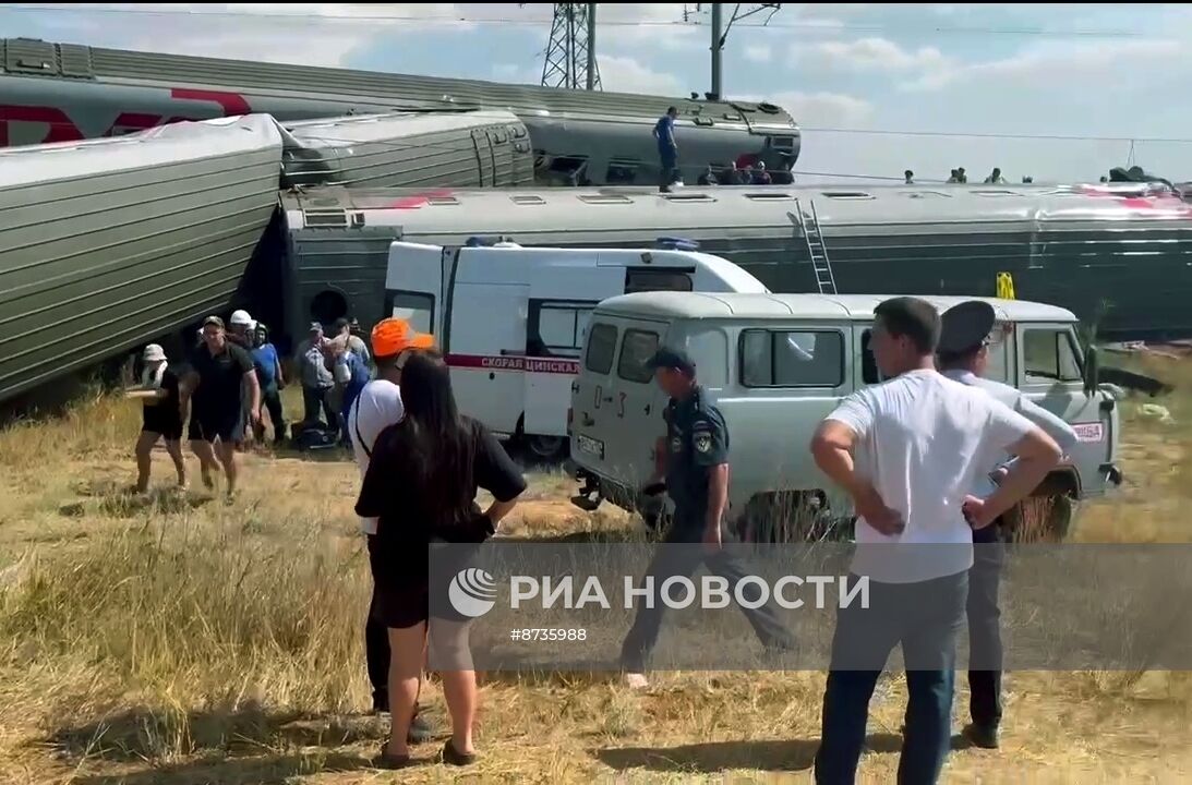 ЧП на железной дороге в Волгоградской области