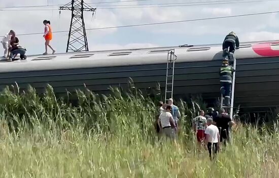 ЧП на железной дороге в Волгоградской области