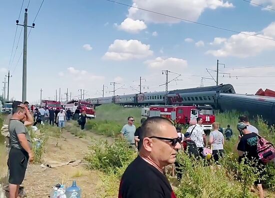 ЧП на железной дороге в Волгоградской области