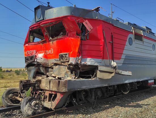 ЧП на железной дороге в Волгоградской области