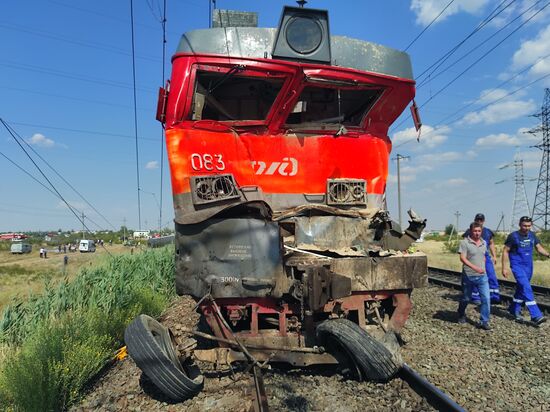 ЧП на железной дороге в Волгоградской области