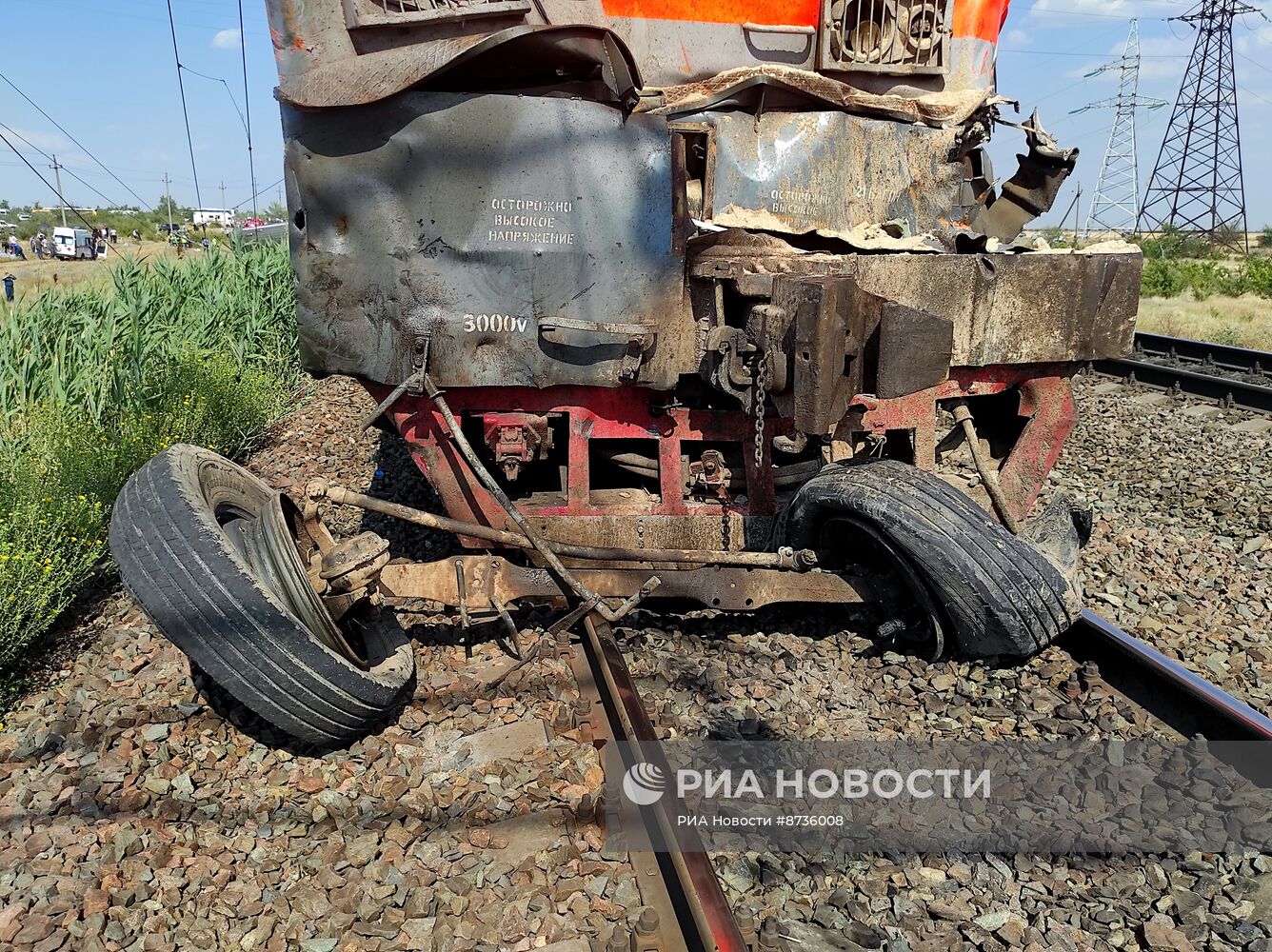 ЧП на железной дороге в Волгоградской области