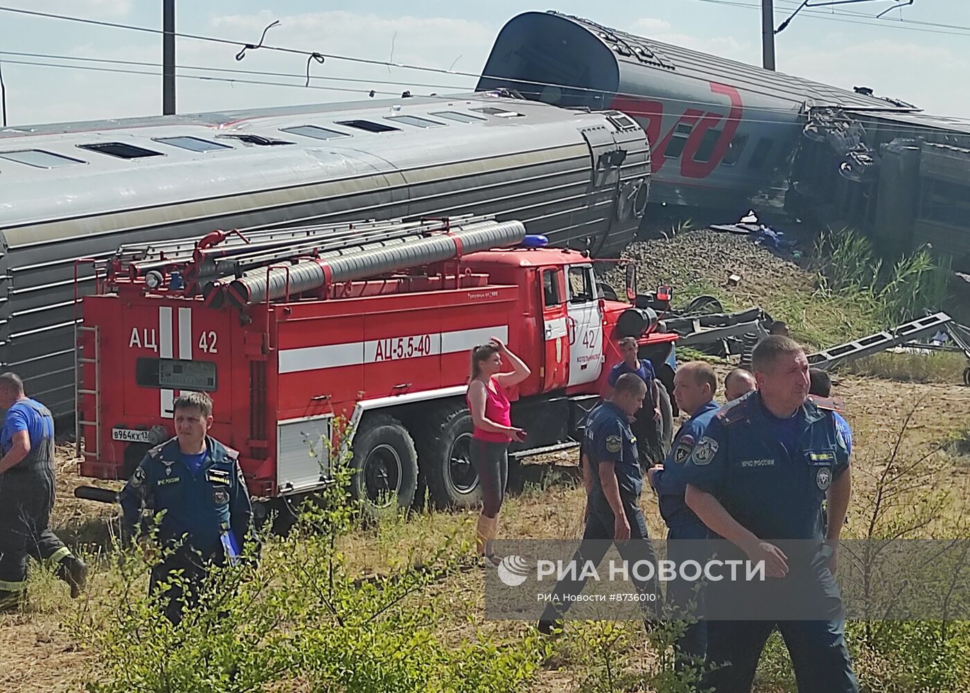 ЧП на железной дороге в Волгоградской области