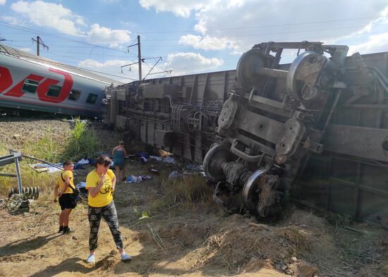 ЧП на железной дороге в Волгоградской области