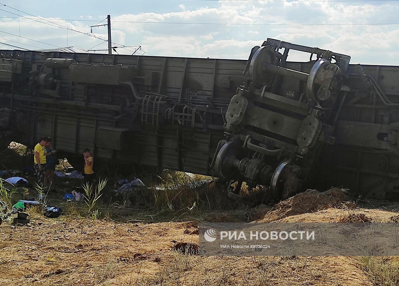 ЧП на железной дороге в Волгоградской области