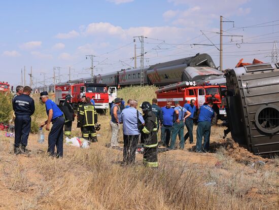 ЧП на железной дороге в Волгоградской области