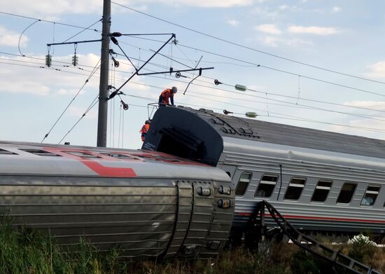 ЧП на железной дороге в Волгоградской области