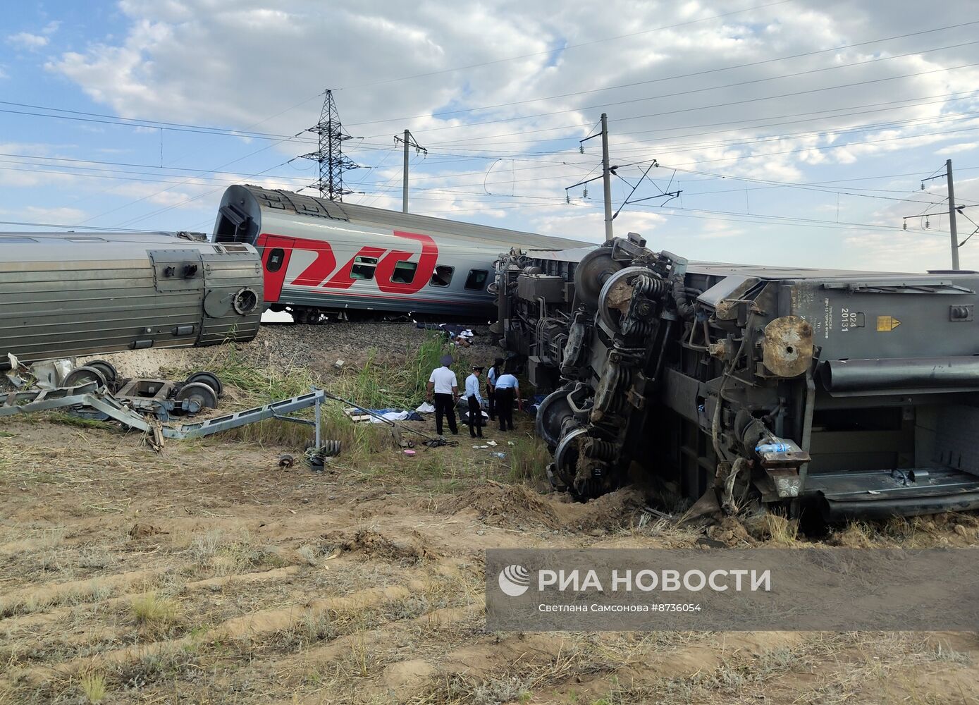 ЧП на железной дороге в Волгоградской области