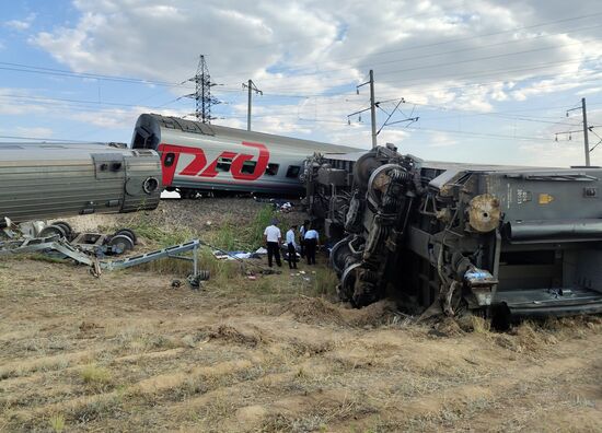 ЧП на железной дороге в Волгоградской области