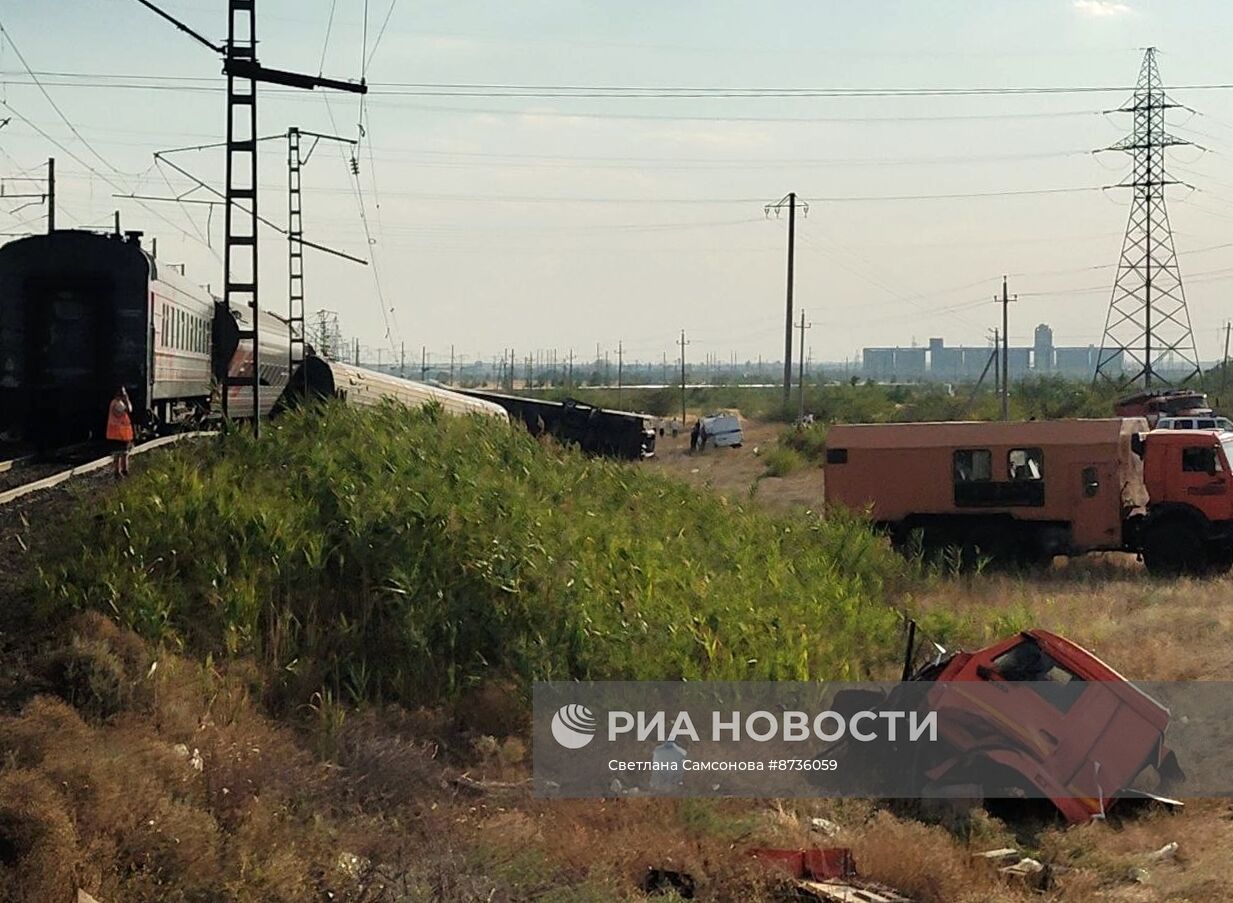 ЧП на железной дороге в Волгоградской области