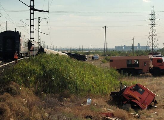 ЧП на железной дороге в Волгоградской области