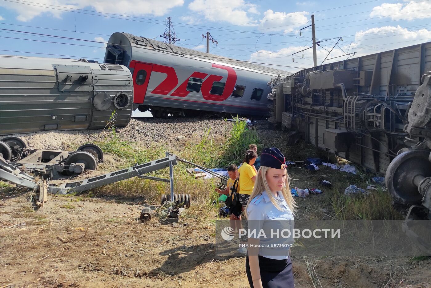 ЧП на железной дороге в Волгоградской области