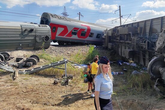 ЧП на железной дороге в Волгоградской области