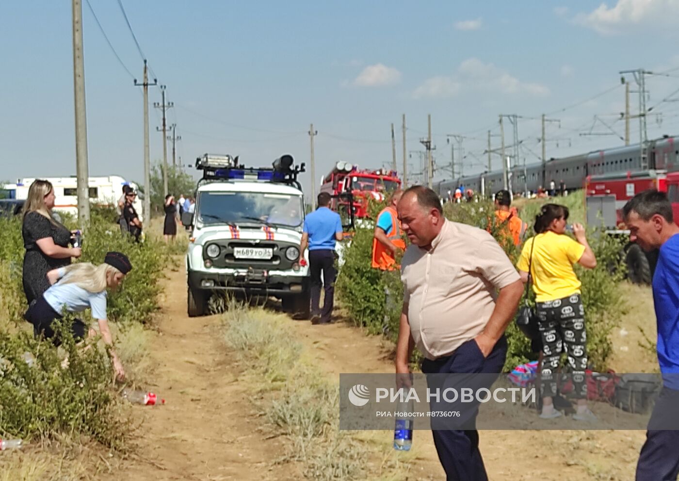 ЧП на железной дороге в Волгоградской области