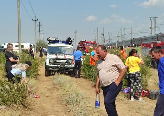 ЧП на железной дороге в Волгоградской области