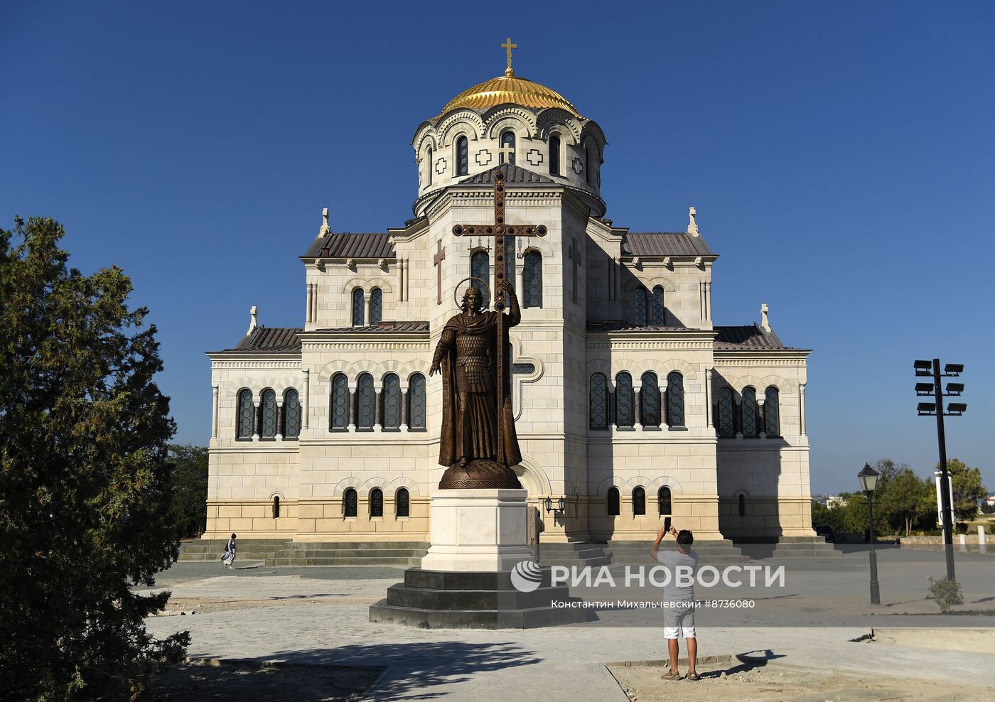 Подготовка к открытию музейно-храмового комплекса "Новый Херсонес"