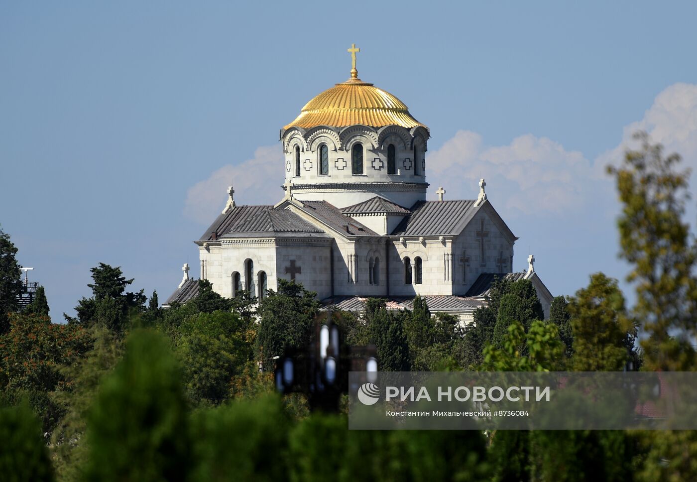 Подготовка к открытию музейно-храмового комплекса "Новый Херсонес"