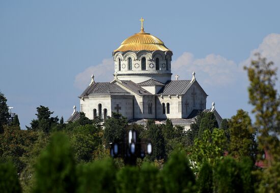 Подготовка к открытию музейно-храмового комплекса "Новый Херсонес"