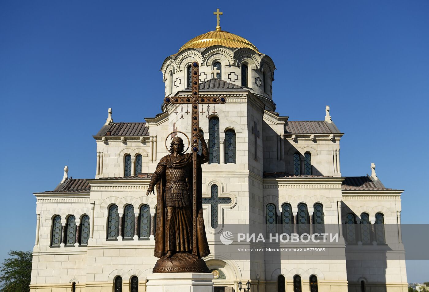 Подготовка к открытию музейно-храмового комплекса "Новый Херсонес"